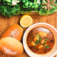 Garlic Tomato & Herbs Orzo Soup (Family Size)